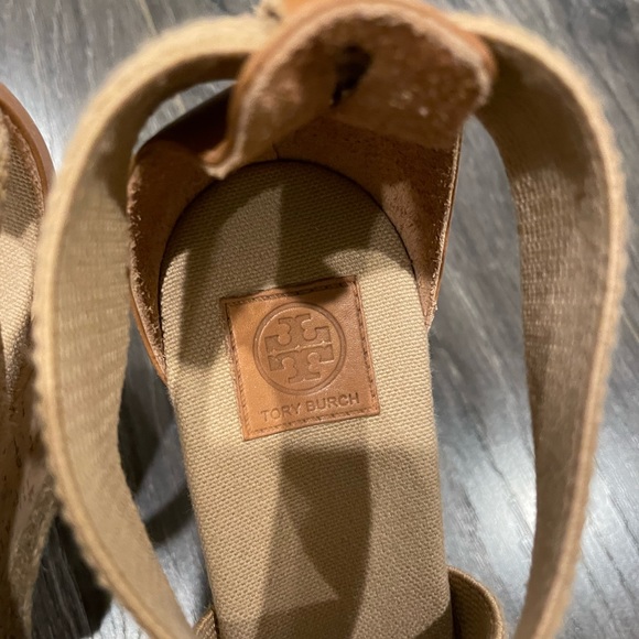 Authentic Tory Burch Heeled Wedge - Picture 5 of 7